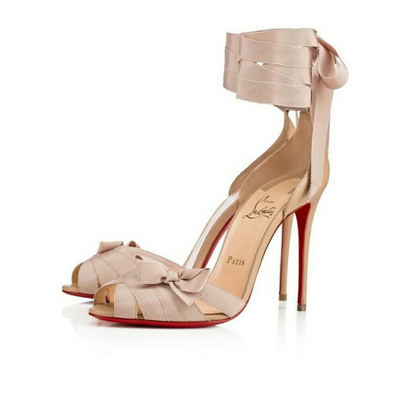 louboutin ribbon heels